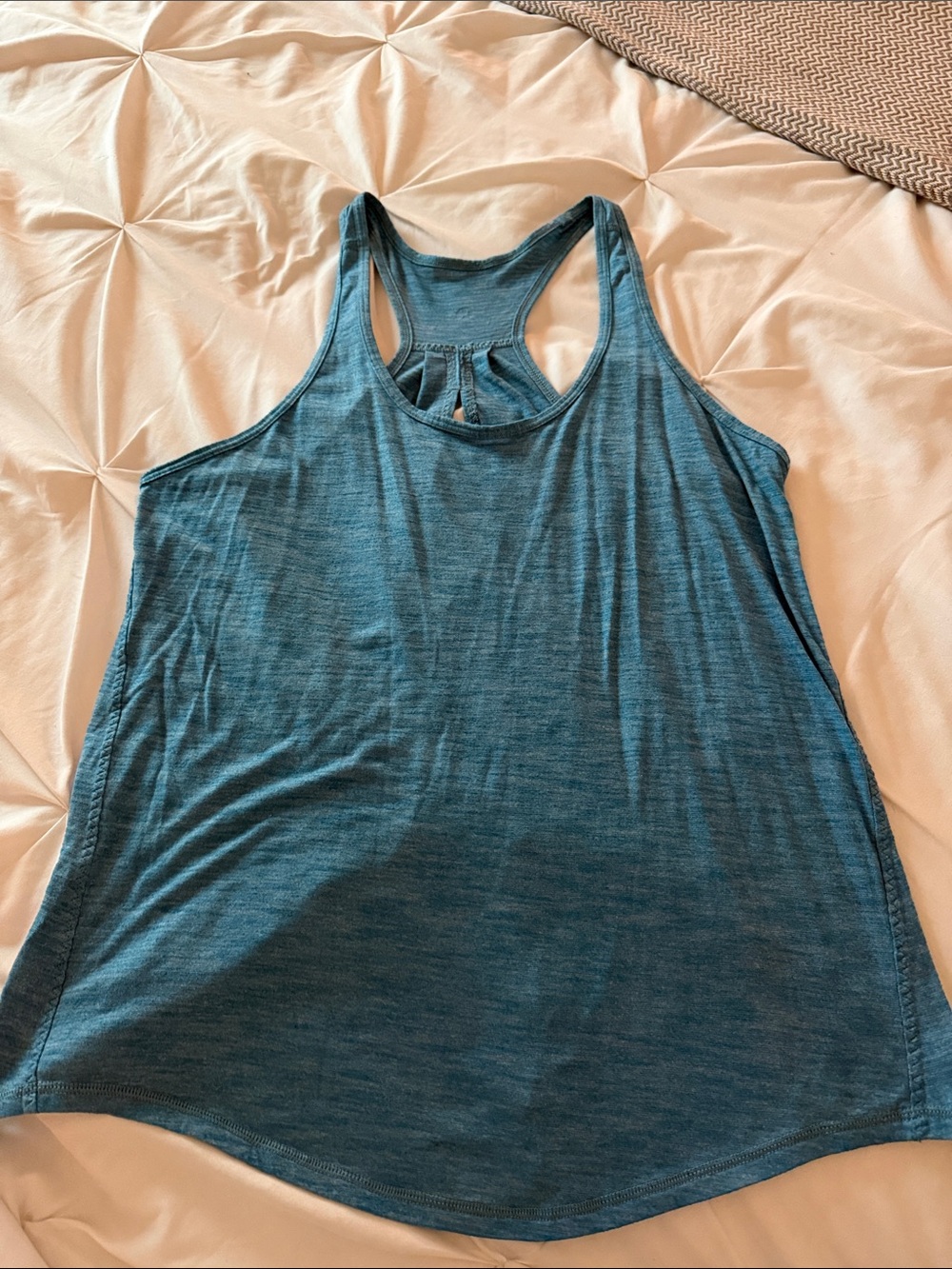 lululemon athletica Teal Racerback Tank Top